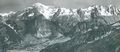Panorama composito della conca di Courmayeur - 1927